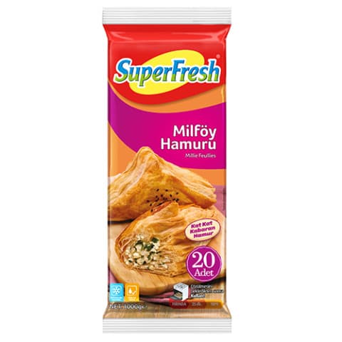 SUPER FRESH MİGFÖY HAMURU 800 G