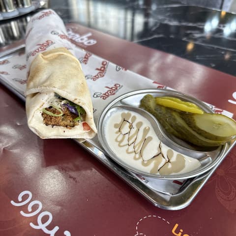 Falafel sandwich