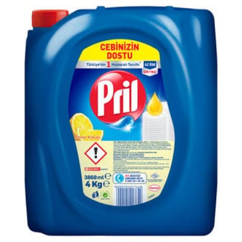 PRİL SIVI BULAŞIK DETERJANI 4 L