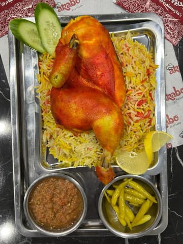Yemen mandi chicken