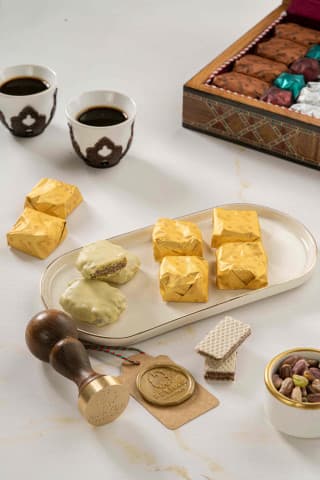 Delice Fıstık Beyaz Çikolata
