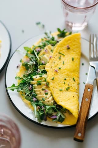 avocado omelette