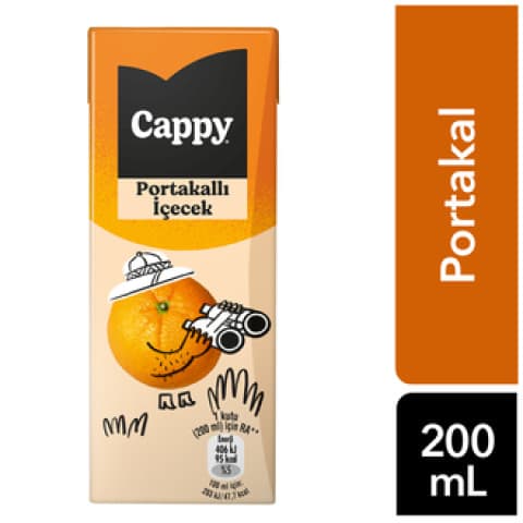 CAPPY PORTAKALLI 200 ml