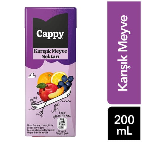CAPPY KARIŞIK 200 ml