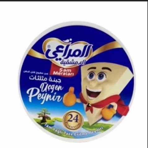 جبنة مثلثات المراعي الدمشقية 24 قطعة 