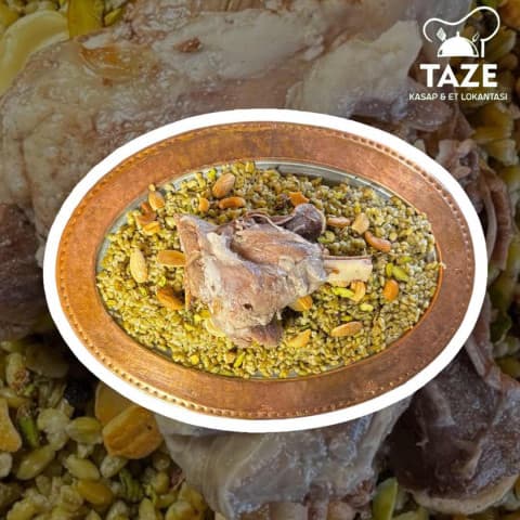 Meat freekeh