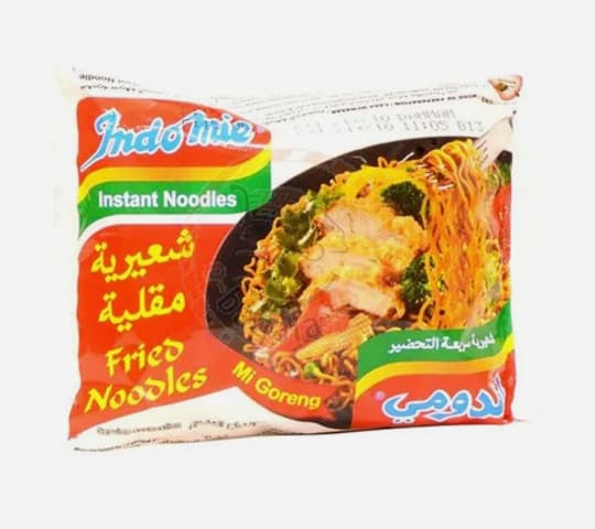 أندومي شعيرية مقلية بصوص الصويا 80 غرام 