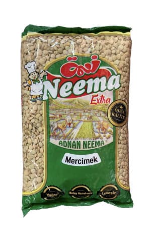 عدس أخضر (نعمة) 900 غرام
