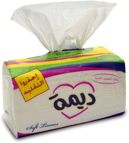 مناديل ديمة 300 منديل