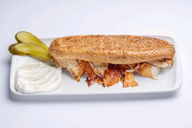 Chicken Shawarma in Samoon Bread