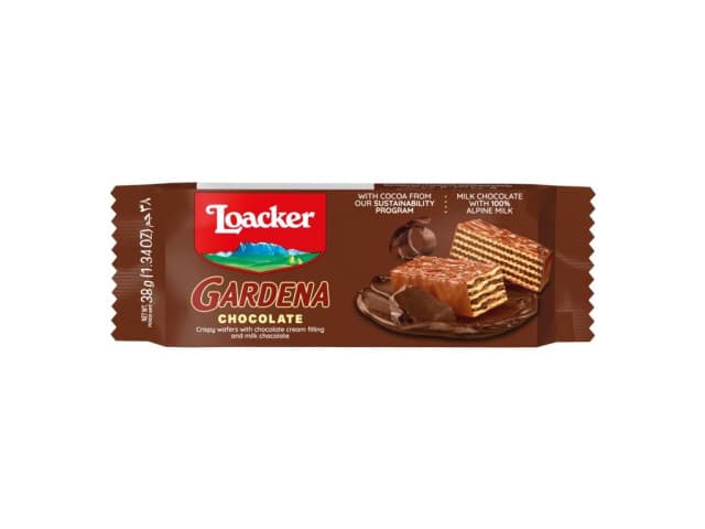 LOACKER GARDENA CHOCOLATE 38 G