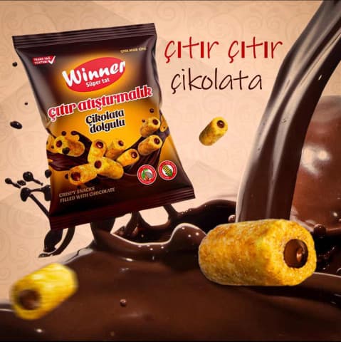 winnrt çıtır çikolata