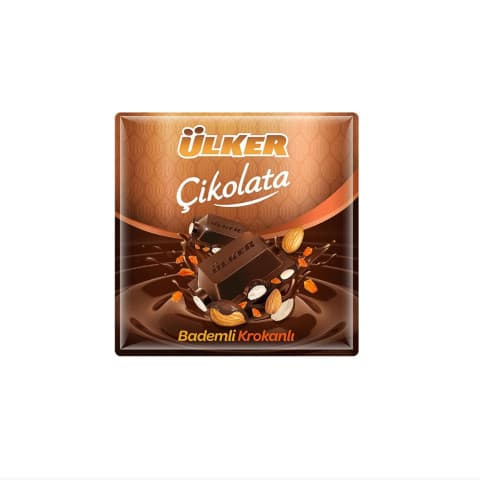 ÜLKER BALLI BADEMLİ ÇIKOLATA 60 G