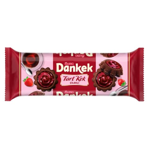 ÜLKER DANKEK TART KEK ÇİLEKLİ 180 G