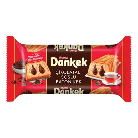 ÜLKER DANKEK ÇİKOLATALI SOSLU BATON KEK 200 G