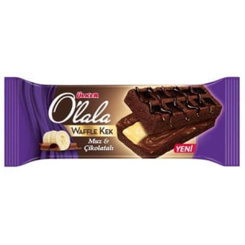 ÜLKER O’LALA WAFFLE KEK MUZ 70 G
