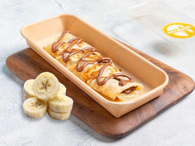 Chapati Banana Nutella
