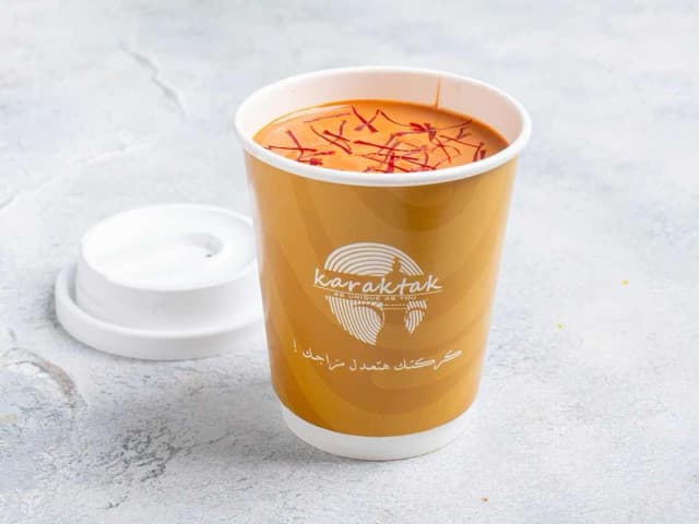 Karak Tea with Saffron