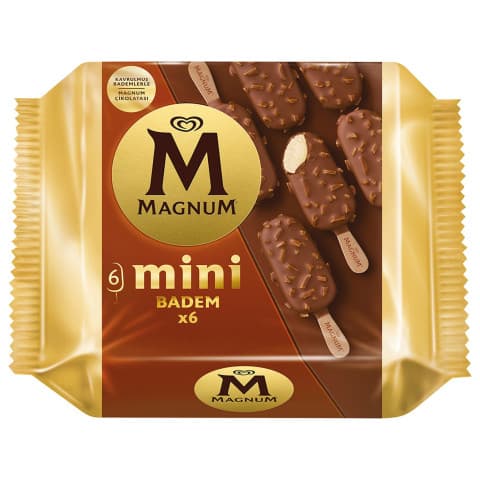 ALGİDA MAGNUM MINI BADEM ADET 6