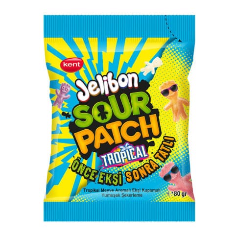 KENT JELİBON SOUR PATCH TROPICAL 80 G