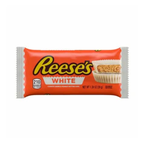 REESE’S WHITE 2 PEANUT BUTTER CUPS 39 G