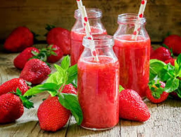 Strawberry juice