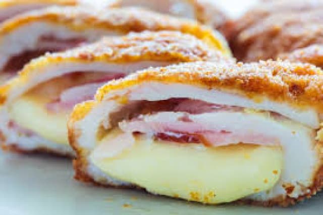 Escalope stuffed