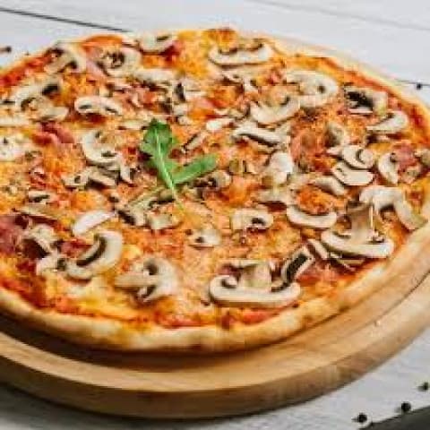 Pizza mushrooms