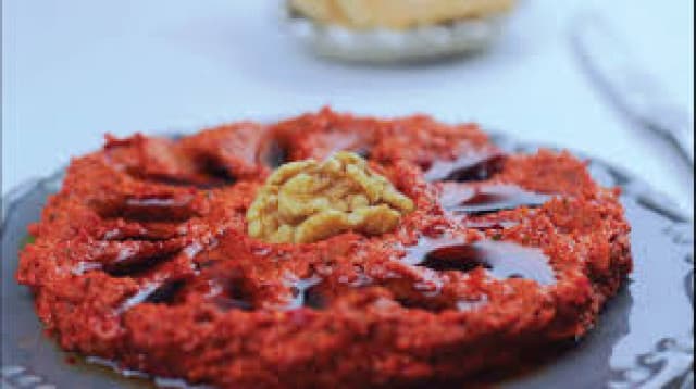 Mohamara with walnut