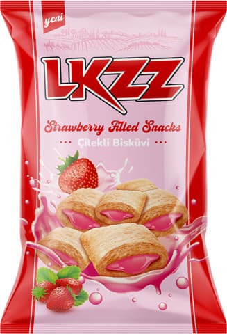 LKZZ ÇİLEKLİ BİSKÜVİ 66 G