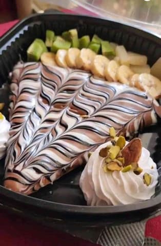 Chocolate crepe
