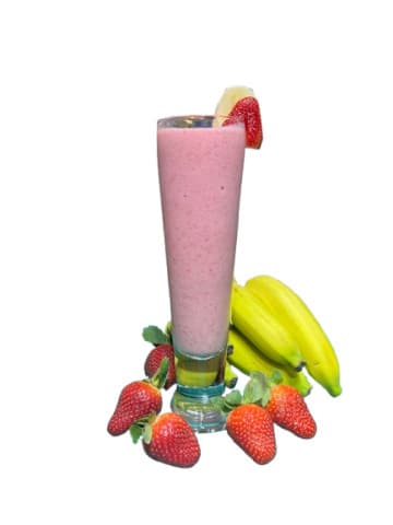Strawberry and banana