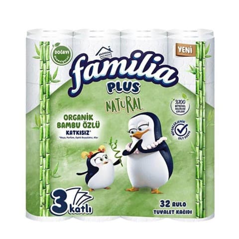 FAMİLİA BAMBOO TUVALET KAĞIDI ADET 32