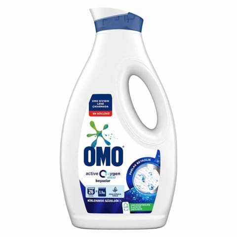 OMO SIVI DETERJAN ACTİCE OXYGEN BEYAZLAR 1.69 L