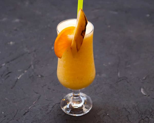 Banana, orange and lemon