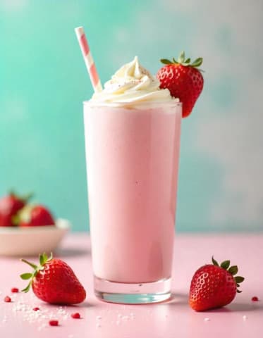 Milkshake çilek