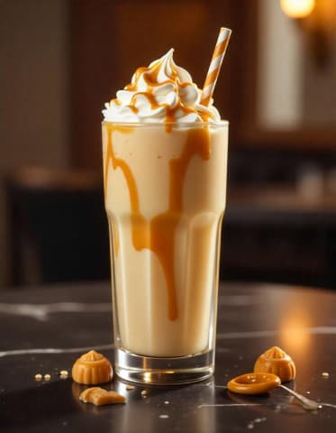 Milkshake karamel