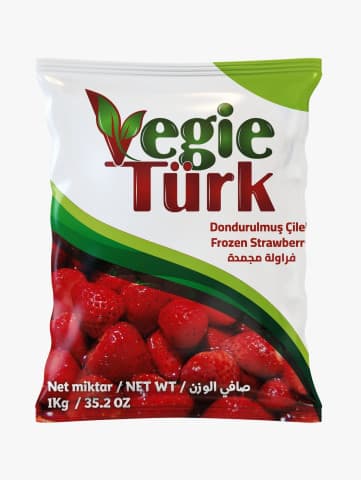 فيجيا تورك فراولة مجمدة 1 كيلو