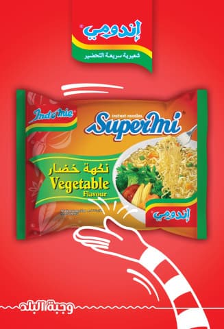 İNDOMİE SUPERMİ SEBZELİ 70 G