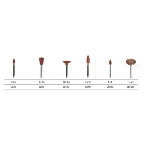 NAIS Diamond Polishers For Lithium Disilicate (Smoothing & Polishing)