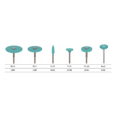 NAIS Diamond Polishers For Zirconia (Smoothing & Polishing)