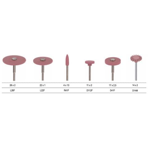 NAIS Diamond Polishers For Zirconia (Step High Gloss Polishing)
