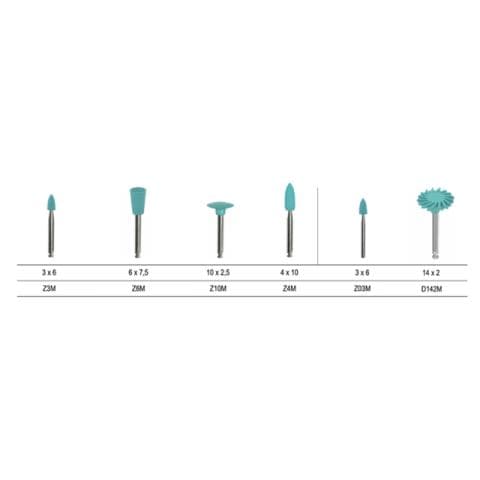 NAIS Diamond Polishers For Zirconia (Smoothing & Polishing)