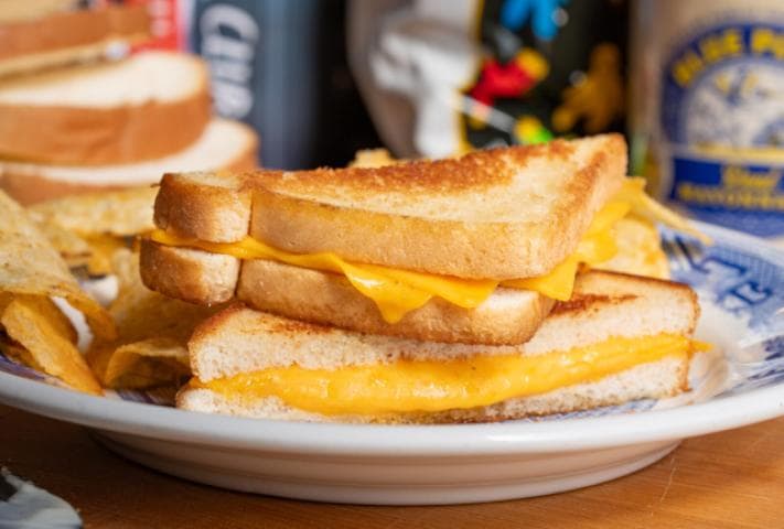 Breakfast Grilled Cheese