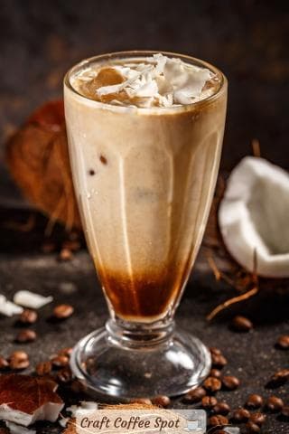 جوز الهند لاتيه