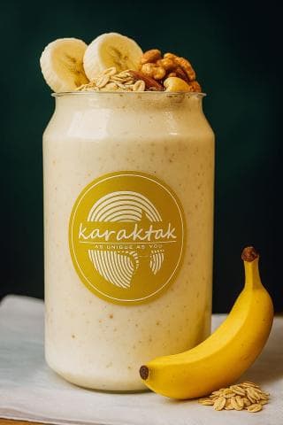 Banana , Milk & Nuts
