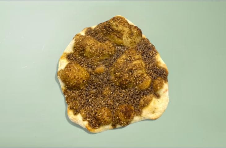 Za’atar-manakish (2 stk)