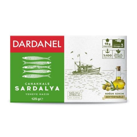 DARDANEL ÇANAKKALE SARDALYA 125 G