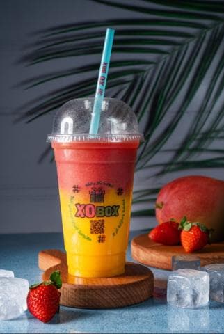 عصير منغا وفريز