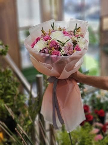 بوكيه ورد صناعي 1